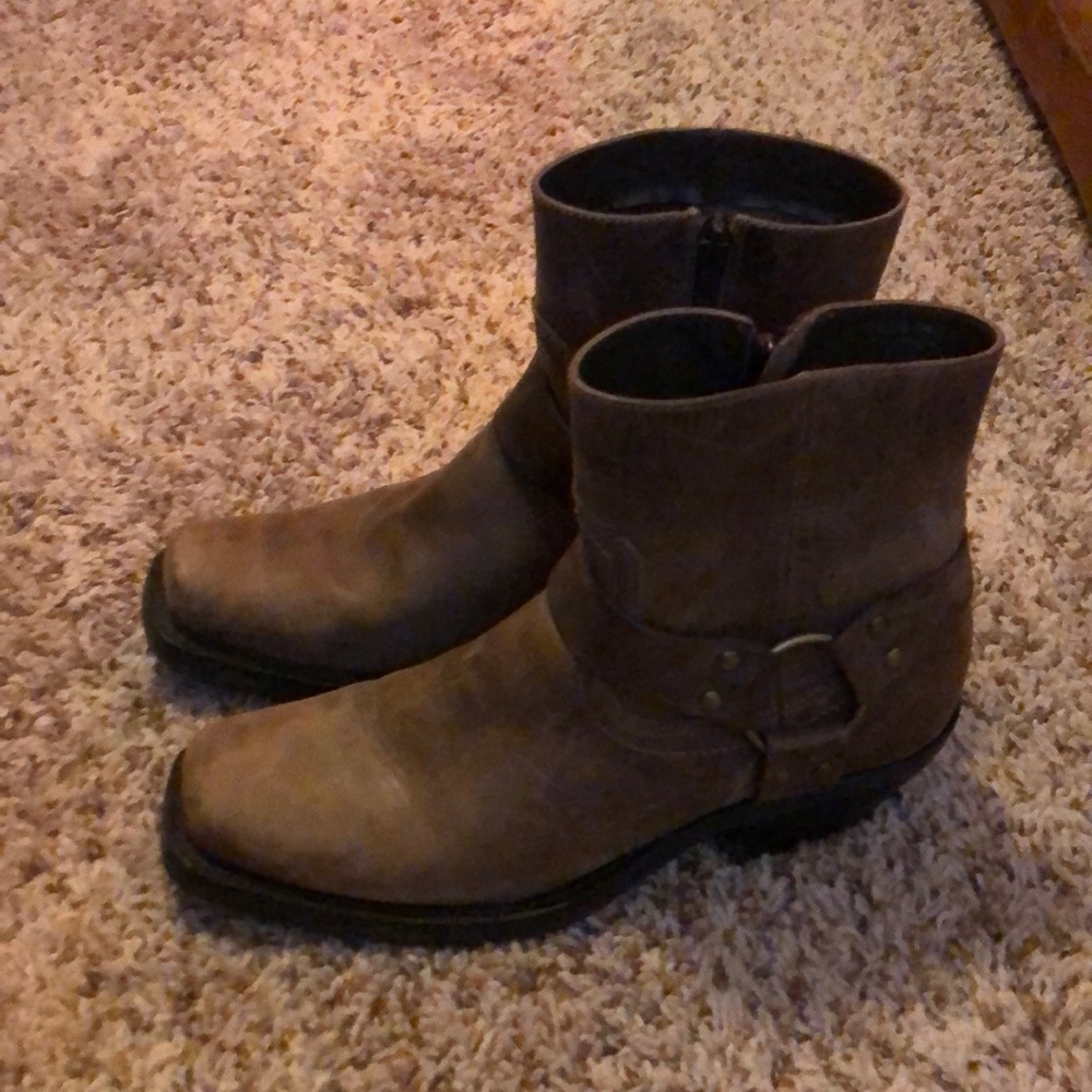 Harness boots /leather